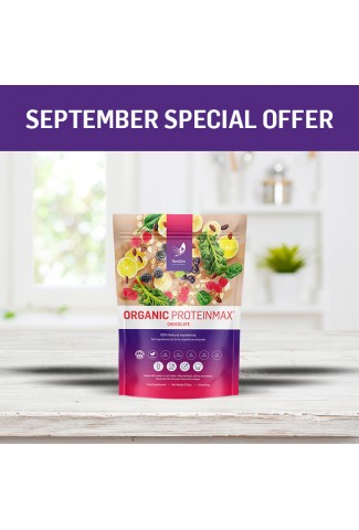 Organic ProteinMax (Chocolate) - September Special offer, regular retail price £39.99!